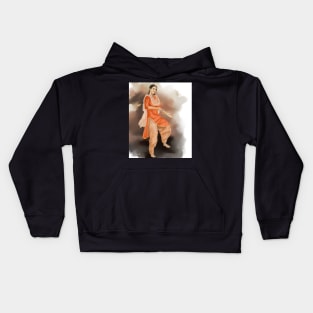 Punjabi Girl celebrates Kids Hoodie